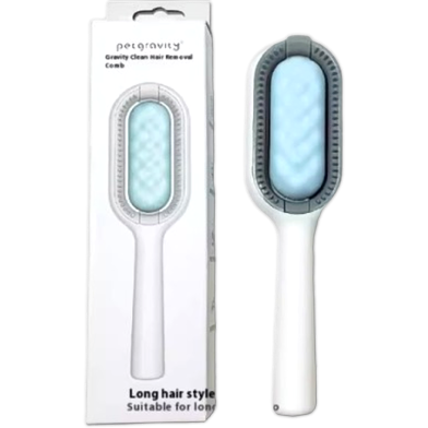 Pet Cat Brush Self Cleaning Slicker Brushes, Pet Grooming Brush for Cats and Dogs image