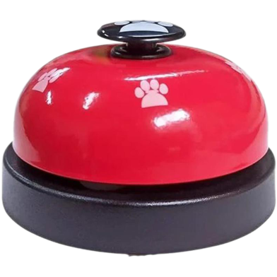 Pet Cat Dog Feeding And Potty Training Bell Toy image