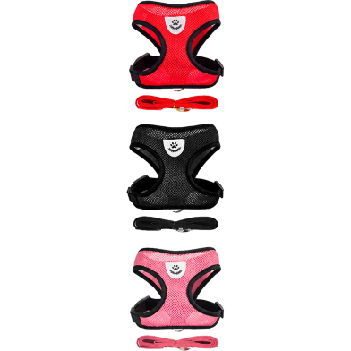 Pet Harnesses Cat Traction Lash Vest Cat Chest Lash Is Reflective At Night To Prevent Breaking Away From The Walking Cat Leash image