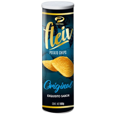 Petra Fleiv Potato Chips Original 100gm image