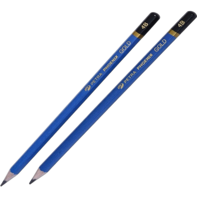 Petra Phoenix Graphite Pencil 4B 12 Pcs image