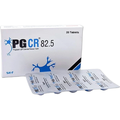 Pg Cr 82.5 mg Tablet 10's Strip image