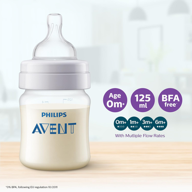 Philips Avent Anti-Colic Plastic Feeder From plus Months 125 ml