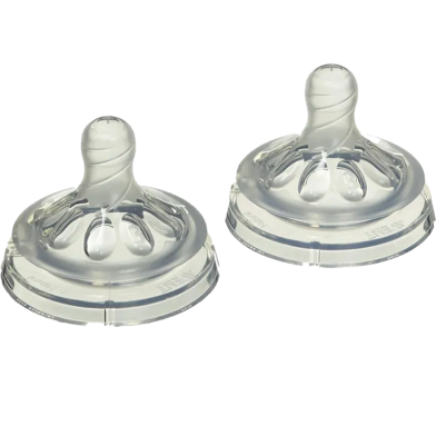 Philips Avent Bottle Nipple Natural 3 Month Plus 2 Pcs image