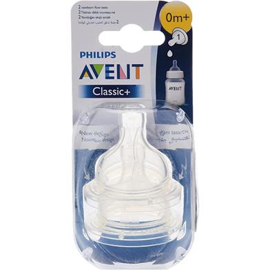 Philips Avent - Classic Nipple (0m ) (2pcs) image