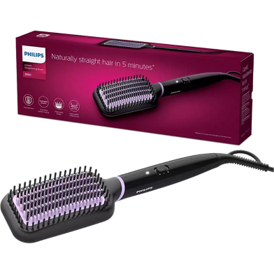 Philips BHH880/00 StyleCare Essential Heated Hair Straightening Brush - Hair Straightener image