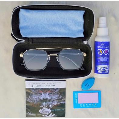 New Double Bridge Photosun Bluecut Anti-reflective Blue Lighting And Radiation Proof Sun Glass For Man - Uv 400 Slide 3