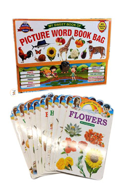 Picture Word Book Bag with amazing facts