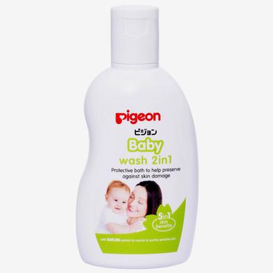 Pigeon 2 in 1 Sakura Baby Wash (200ml) image