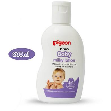 Pigeon Sakura Baby Milky Lotion 200ml image