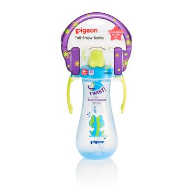 Pigeon Tall Straw Bottle (300ml) (Any color) image