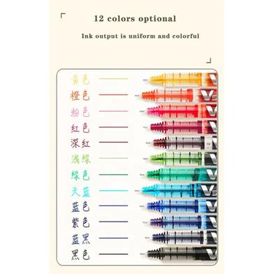 Pilot Hi Tecpoint V5 Color Gel Pen - 12 Pcs image