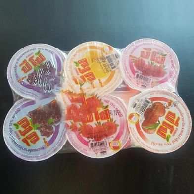 Pipo Variety Flavoured Jelly Dessert Cup 6 pcs 540 gm image