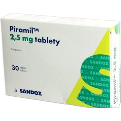 Piramil 2.5 mg Tablet 10's strip image