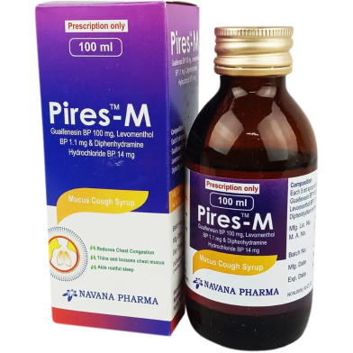 Pires-M Syrup 100 ml Bottle image