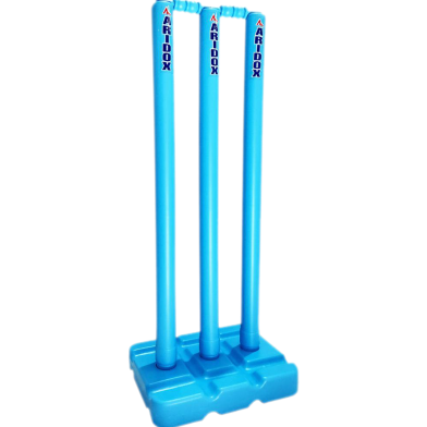Plastic Cricket Stumps 3PCS-Blue image