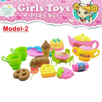 Plastic Kitchen Toy Set Children's Toy Gifts (kitchen_packet_mini_m2) Model-2 image