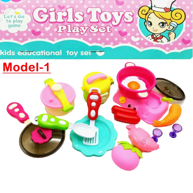 Plastic Kitchen Toy Set Children's Toy Gifts (kitchen_packet_mini_m1) Model-1 image
