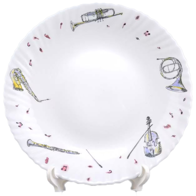 Plate Flat 7.5 Inch 1 Pcs image