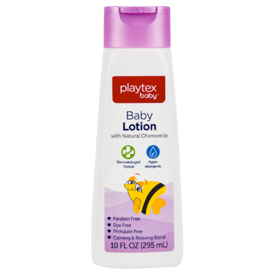 Playtex With Natural Chamomile Baby Lotion 295 ml image