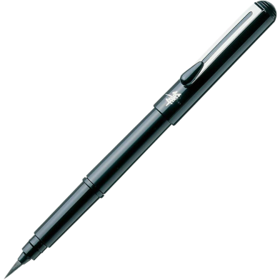 Pocket Brush Pen Black Barrel With 2PCS Refill image