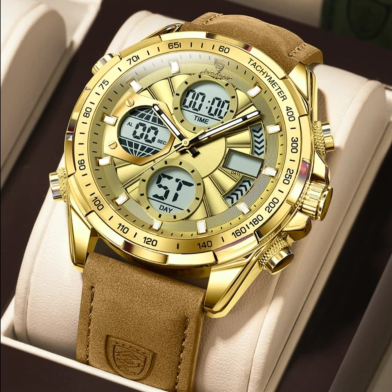 Poedagar E108 Dual Display Multi Function Watch image
