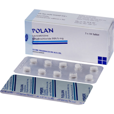 Polan 5 mg Tablet 10's Strip image