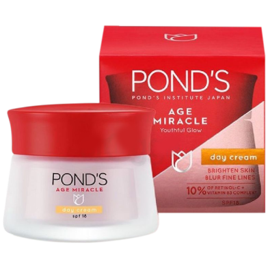 Pond S Age Miracle Youthful Glow Spf 18 Pa Day Cream 50ml image