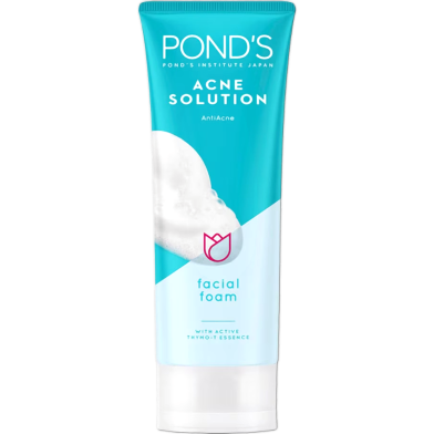 Pond's Acne Solution Facial Foam 100gm image