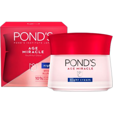 Pond's Age Miracle Youthful Glow Night Cream 50ml image