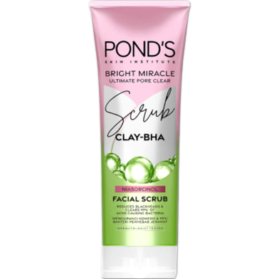 Pond's Bright Miracle Pore Clear Facial Scrub 100 gm image