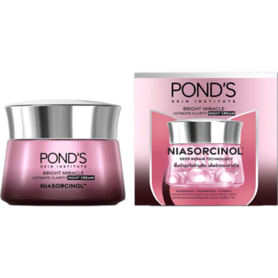 Pond's Bright Miracle Ultimate Clarity Niasorcinol Night Cream 45g image