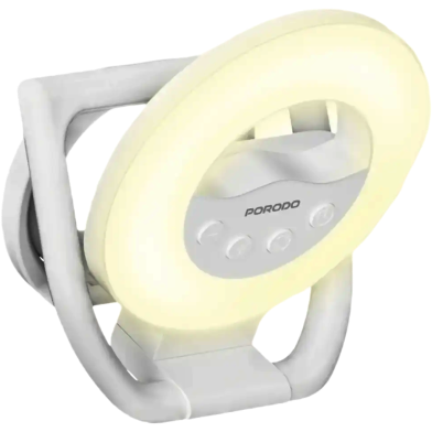 Porodo Lifestyle Snapbright Magnetic LED Fill Light - White image