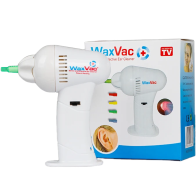 Portable Electric Ear Wax Remover with LED Light Soft Spiral Head Cleaner Tool-1Pcs image