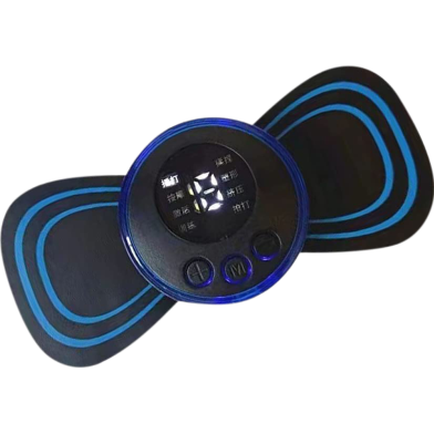 Portable Electric Pain Relax Neck Body Massager With USB Charging Cable - 1 Pcs image