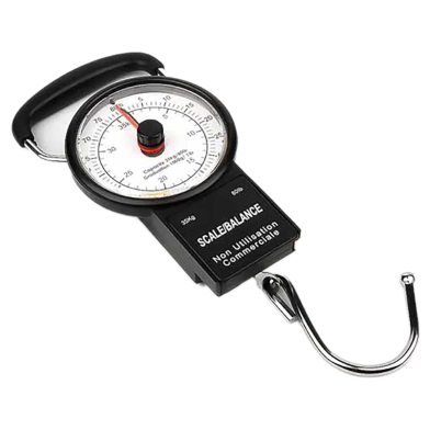 Portable Hanging Mechanical Portable Weight Luggage Scale Fishing scale Portable Spring Weighing Scale image