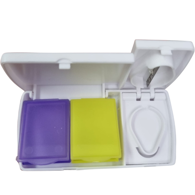 Portable Medicine Cutter Splitter Divide Storage Case image