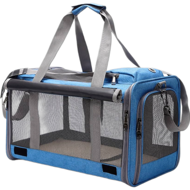 Portable Pet Travel Bag for Cats and Dogs, Breathable and Convenient image