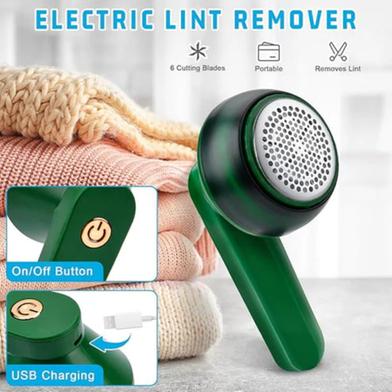 Portable Rechargeable Electric Lint Remover Portable Fabric Shaver for Clothes Sweater Fuzz Slide 2