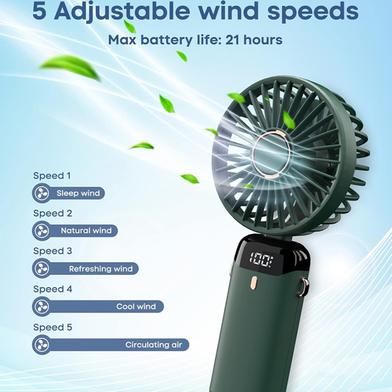 Portable Rep Dash 05 Led Digital Display Mini Fan Slide 5