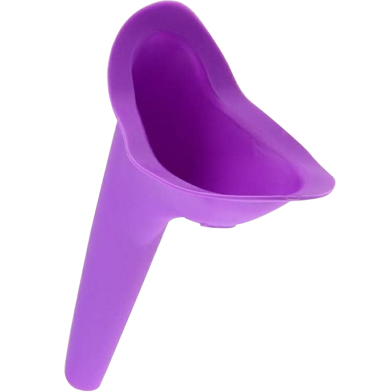 Portable Toilet for Women, Portablmale Urinal Device for Women, Ladies Portable Outdoor Travel Camping Toilet, Funnel Urinating Device for Women Girl Ladies, Fee Urinal Funnel Device - 1 pcs [Any Color] image