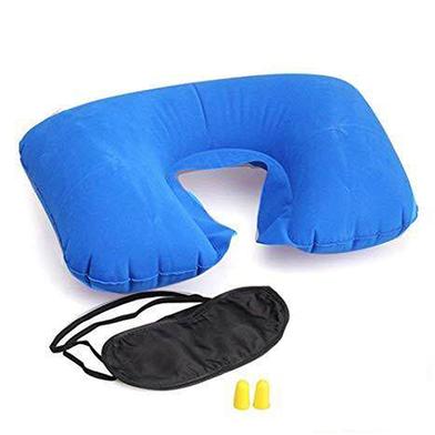Portable Travel Pillow- Sky Blue image