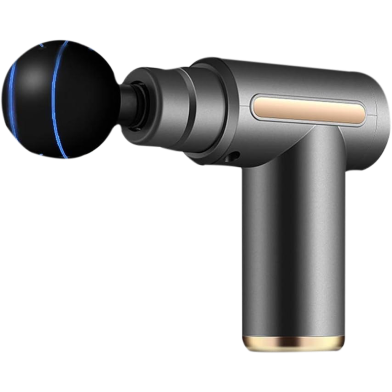 Portable Mini Massager Deep Tissue Therapy Rechargeable Mini Gun Massager Body Massage Electric Vibration Body Muscle Massager Fascial Gun and Recovery Device for Male and Female image