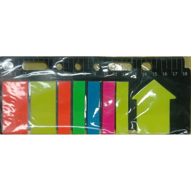 Post It Flax Plastic Post-it Reflective Color Has 10x20=200 Sheets image