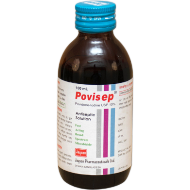 Povisep 10 Percent W/V Solution 100 ml image