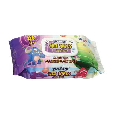 Pozzy Baby Wet Wipes -96 Pcs image