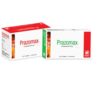 Prazomax 40 mg - 10's Strip Capsule image