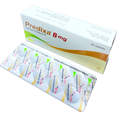 Predixa 8 mg Tablet 10's Strip image