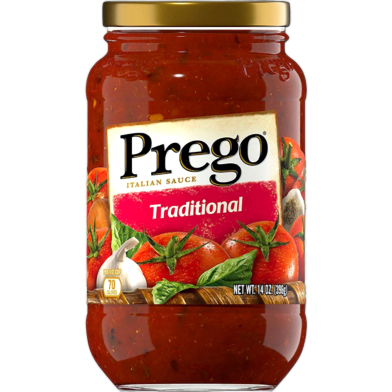 Prego Traditional Italian Sauce Glass Jar 396 gm image