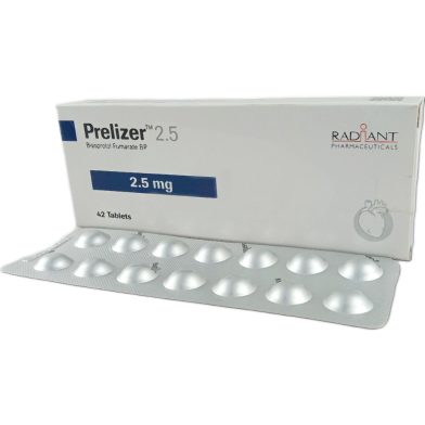 Prelizer 2.5 mg Tablet 14's Strip image